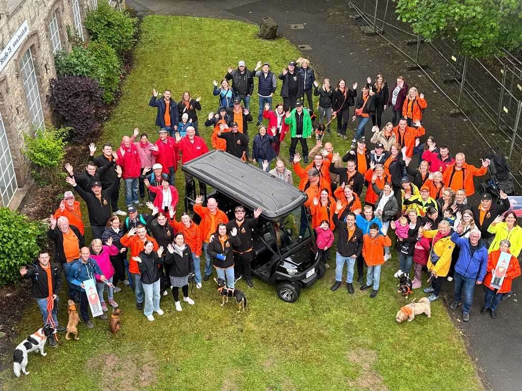 Gruppenfoto am Stüffje