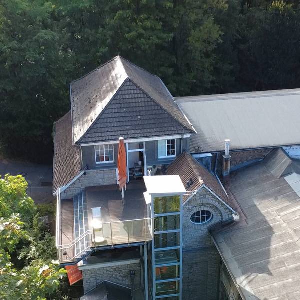 Das Botze Stüffje von oben mit Dachterrasse